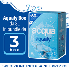 8 Litri - Aqualy Box in bundle da 3 box
