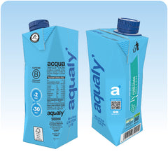 500ml Acqua in brick Aqualy | 3 scatole